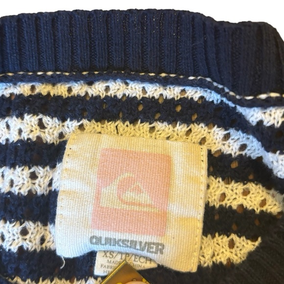 Quicksilver 3/4 Sleeve Stripes Sweater - Picture 7 of 10